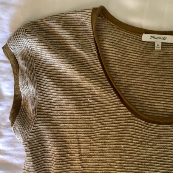 Madewell Tops - Madewell Watermoor Short Sleeve Sweater
